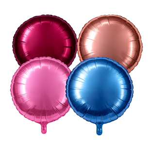 17" Anagram Round Foil Balloon Unpackaged