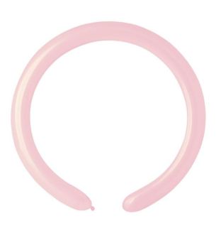2" Gemar Powder Pink 107 Modelling Latex Balloons 100ct