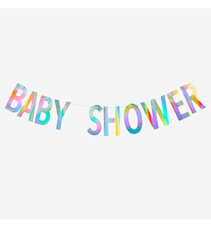 2m Baby Shower Paper Banner
