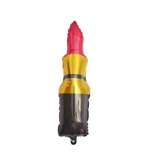 30cm x 90cm Lipstick Red Foil Balloon