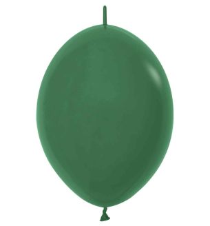 12" Sempertex Link Latex Forest Green 032 Balloons 50ct