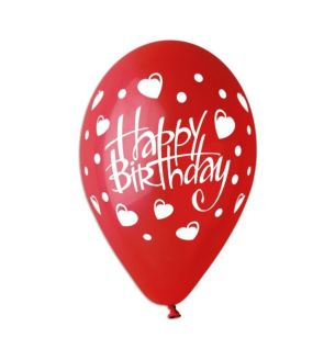 13" Gemar Happy Birthday Love 6pcs