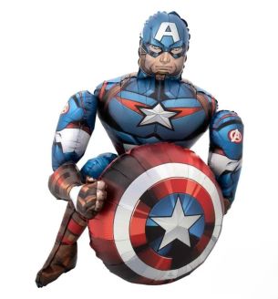 39" Avengers Captain America Airwalker Foil Balloon