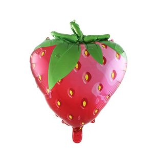 49cm x 62cm Strawberry Foil Balloon