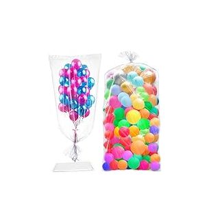 Bamboo Party Extra Large Balloon Bag Sack 25ct