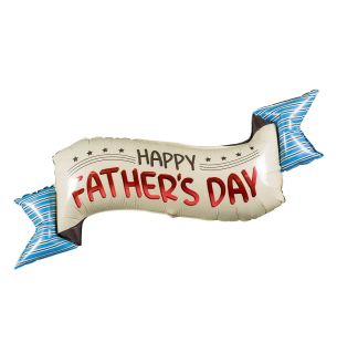 51" Father's Day Banner Foil Balloon