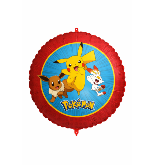 18" Pokemon Round Foil Balloon