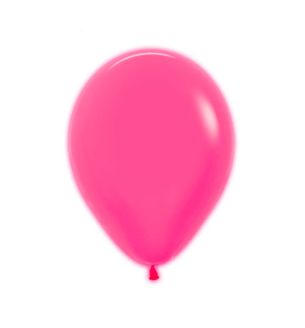 5" Sempertex Neon Fuchsia 212 Latex Balloons 100ct