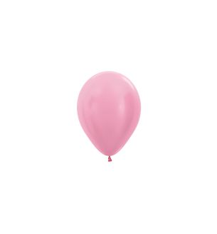 5" Sempertex Satin Pink 409 Latex Balloons 50ct