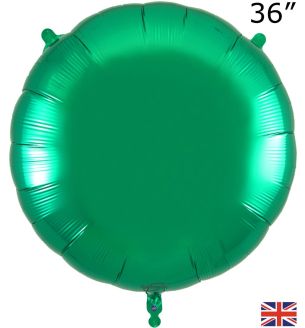 Oaktree 36" Green Round Foil Balloon