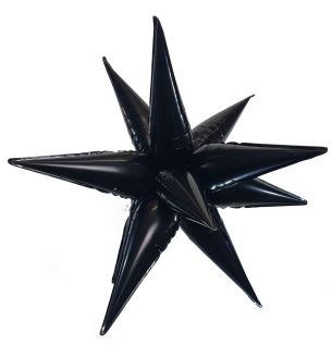 63.5cm-black-starburst-foil-balloon
