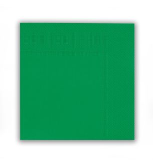 Emerald Green Napkins 16ct 33cm