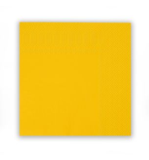 Yellow Napkins 16ct 33cm