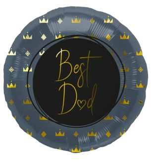 18" Best Dad Foil Balloon
