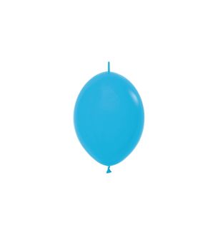 6" Sempertex Link Blue 040 Latex Balloons 50ct