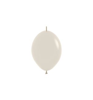 6" Sempertex Pastel Dusk Cream Link-O-Loon 50ct