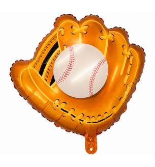 Baseball Glove & Ball Foil Balloon