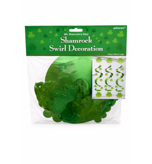 Shamrock Swirl Decorations