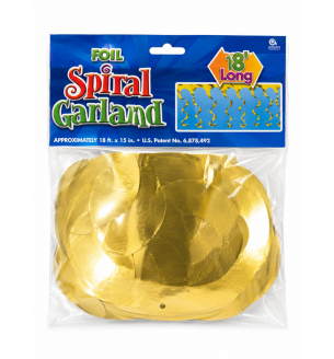 Foil Spiral Garland