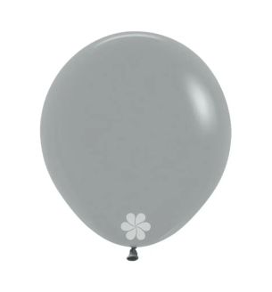 18" Sempertex Fashion Urban Grey 082 Latex Balloons 25ct