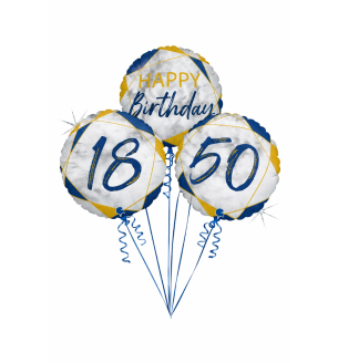 18" Grabo Marble Mate Blue Age Options Available