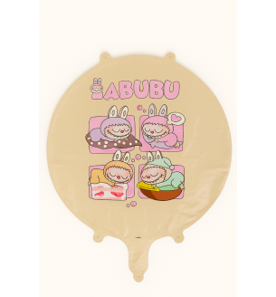 18" Sleepy Monster Foil Balloon