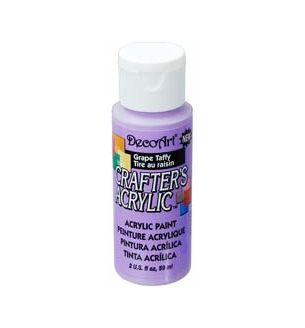 Deco Art Crafters Acrylic Paint Grape Taffy