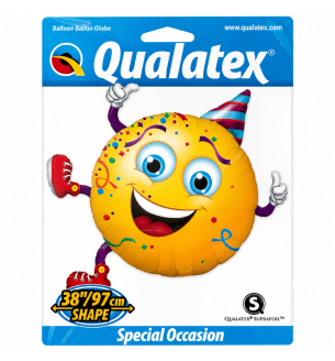 37" Party Emoticon Foil Balloon