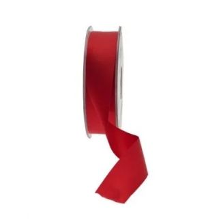 Satin Ribbon Apac Red 25mm x 20m