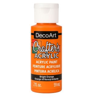 Deco Art Crafters Acrylic Paint Orange