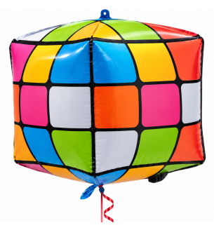 22" Bamboo Party Rubik's Cube Foil Balloon                                                    