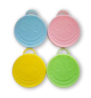 Balloon Weights Smiling Face Pastel Mix 8grm