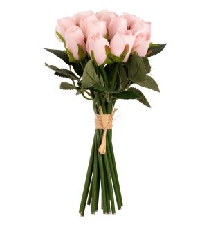 Beatrice Rose Bud Bunch Soft Pink x15 Heads