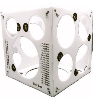 Balloon Sizer Cube