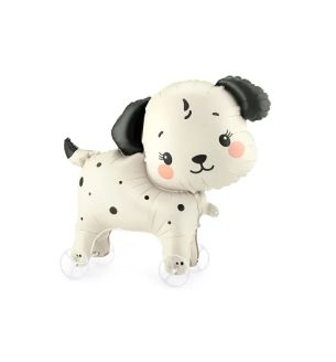 25"  Dog on Wheels Foil Balloon