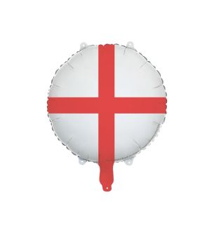 18" England Flag Foil Balloon