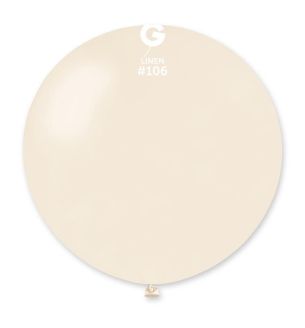 30" Gemar Linen 106 Latex Balloon