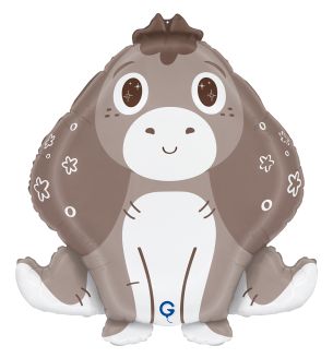 21" Donkey Grabo Foil Balloon