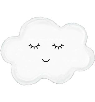 30" Betallic Mighty Sleepy Cloud Foil Balloon