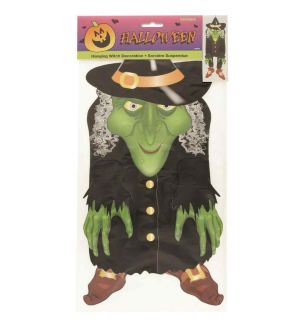 halloween-hanging--witch-decoration