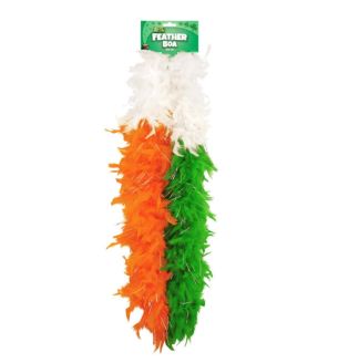 irish-feather-boa-green--orange-and-white