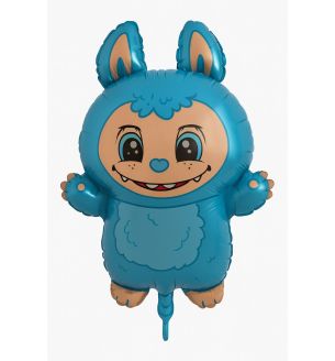 LB Blue Monster Foil Balloon 