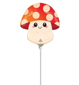 Mini Anagram Mushroom Truffle Foil Balloon