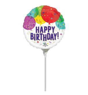 Mini Happy Birthday Balloon Foil Balloon