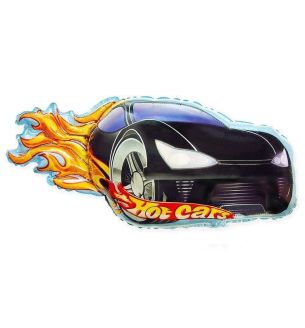 Mini Hot Cars Red Flexmetal Foil Balloon