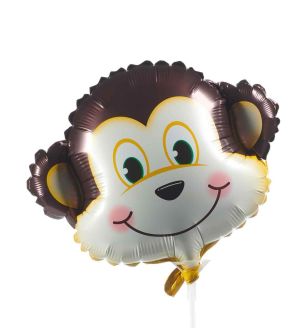 mini-monkey-head-bamboo-party-foil-ballloon