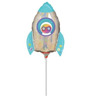 Mini Rocket Foil Balloon