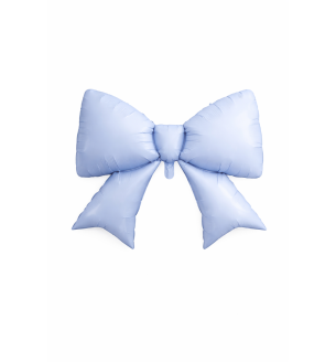 Bow Matte Purple 98 cm x 75 cm Bamboo Party Foil Balloon