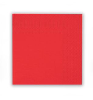 Red Napkins 16ct 33cm