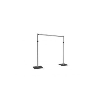 Pipe & Drape Stand collection in store or email for shipping cost